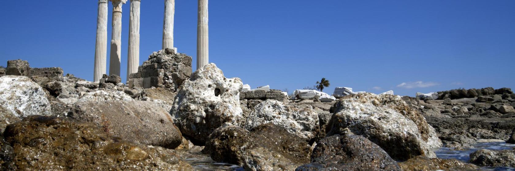 Ruiny starozytnego miasta Side